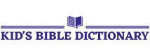 Kids Bible Dictionary logo